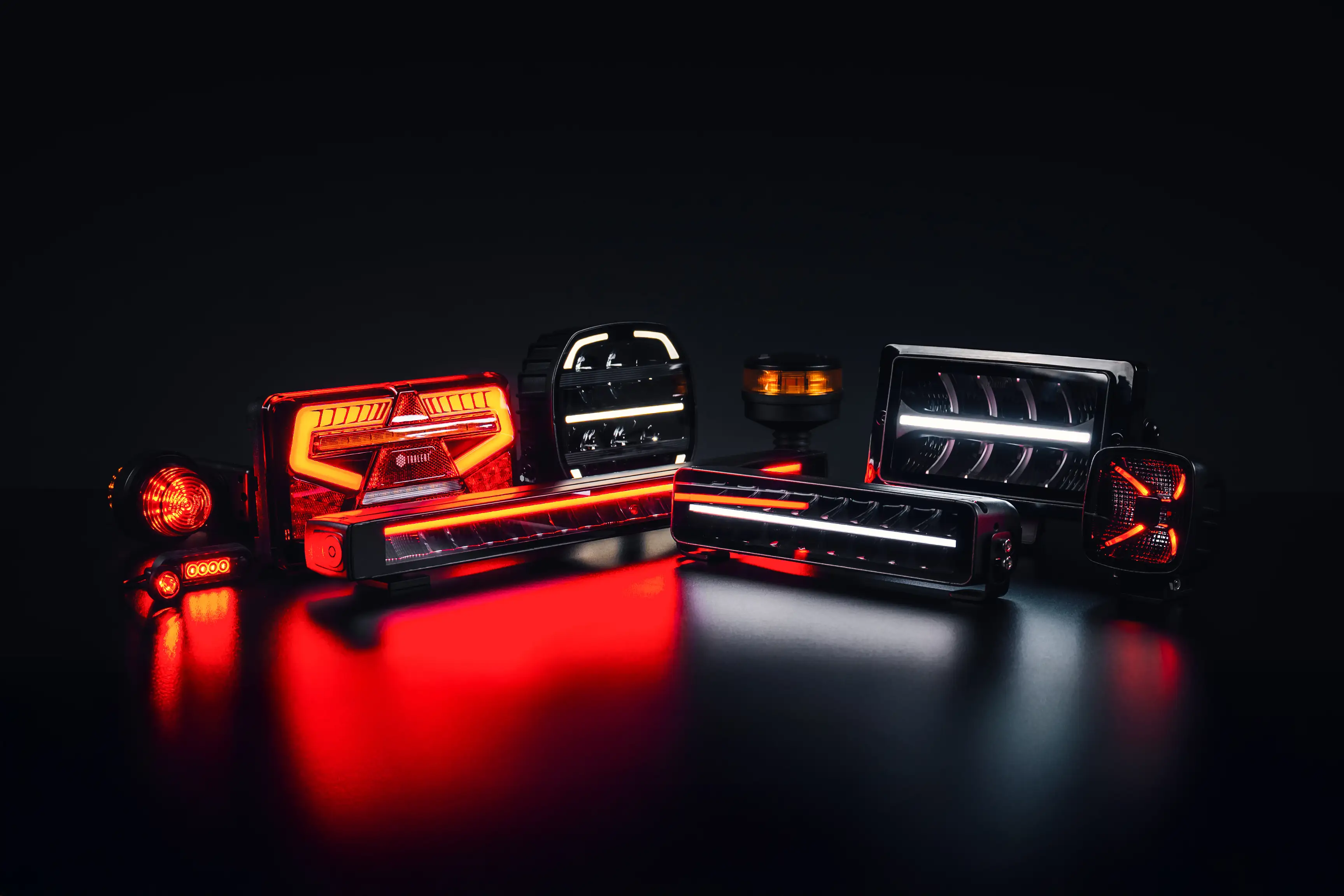 Large gamme de produits d’éclairage LED pour véhicules utilitaires
