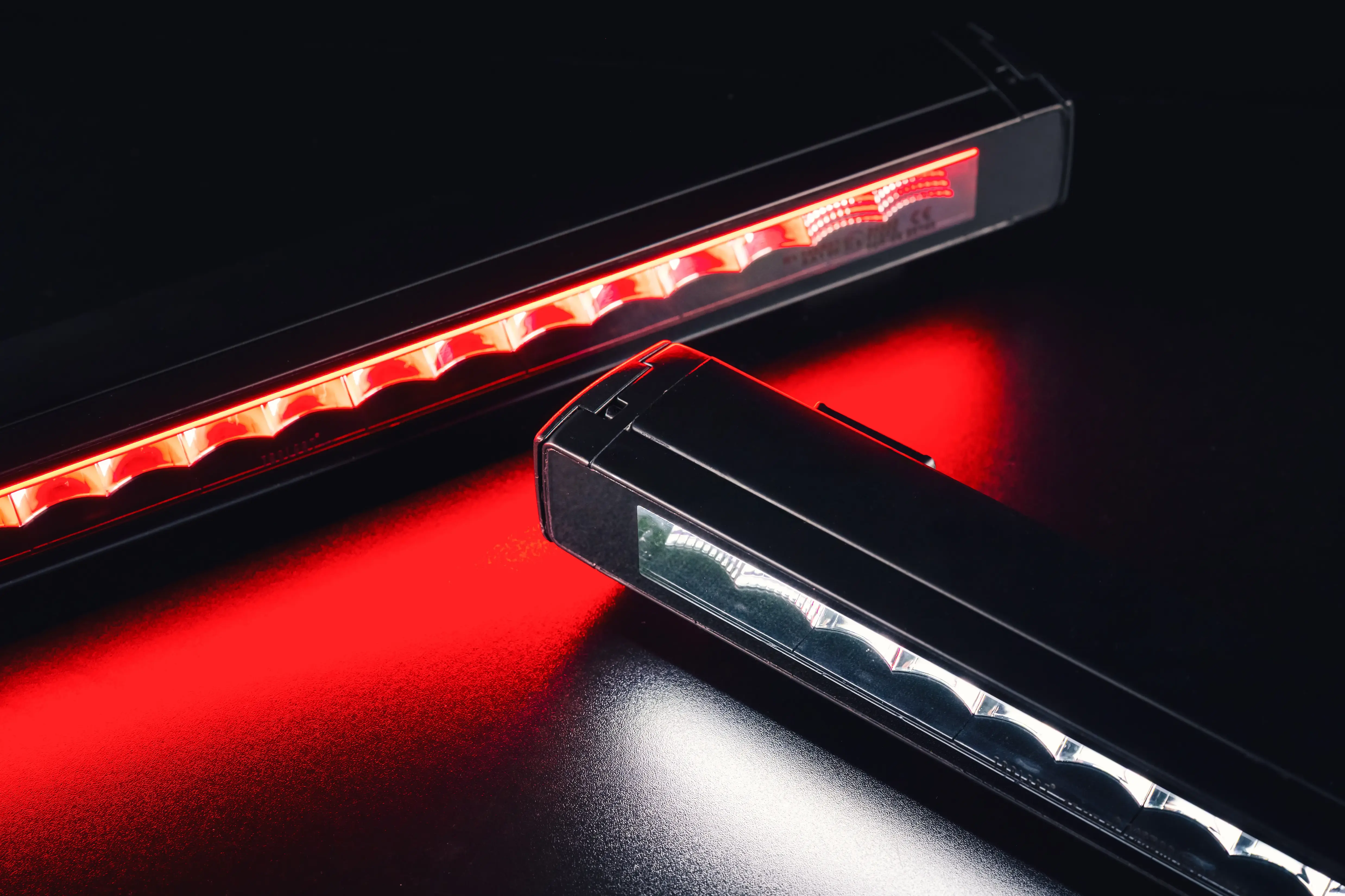 Produits d’éclairage LED disposés pour exposition au salon